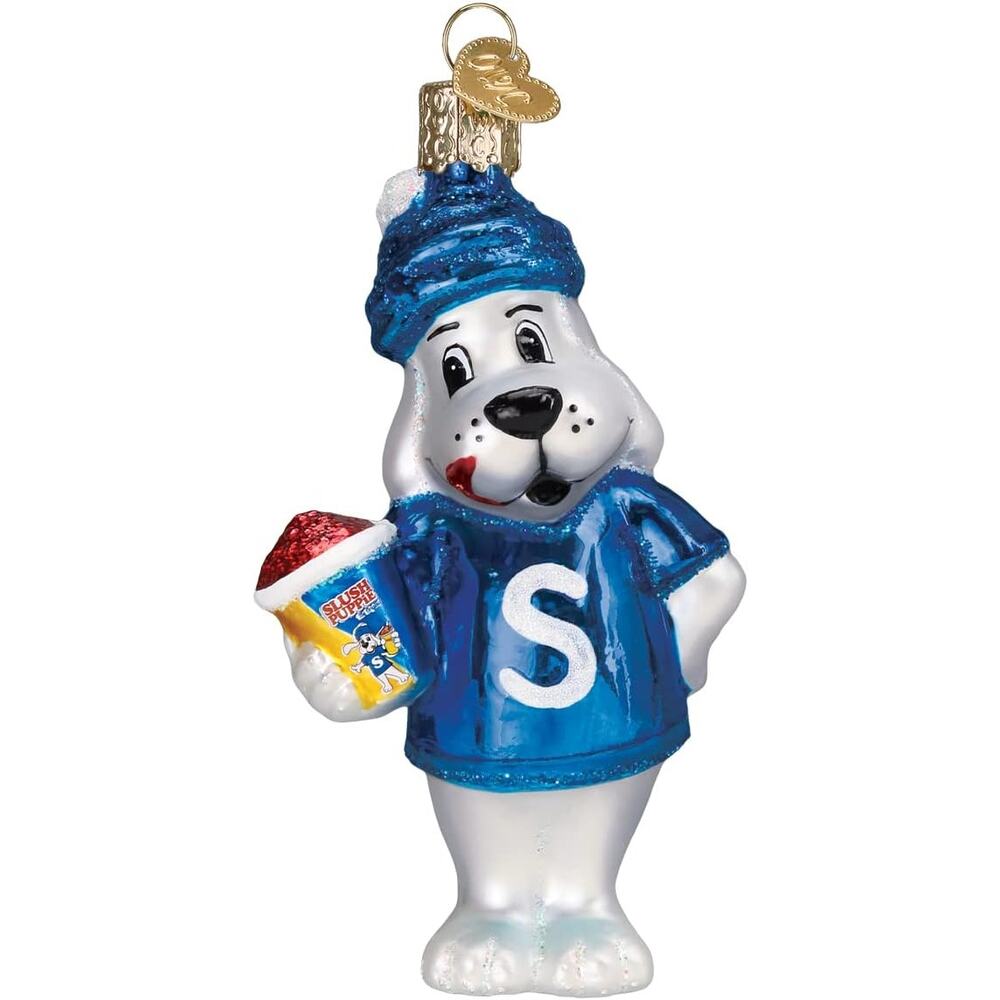 Old World Christmas Slush Puppie Glass Blown Ornament Handcrafted